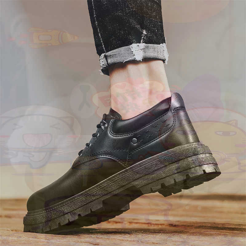 Small Vintage Collectible Items - Dark Natural Leather Fashion Trainers Tennis