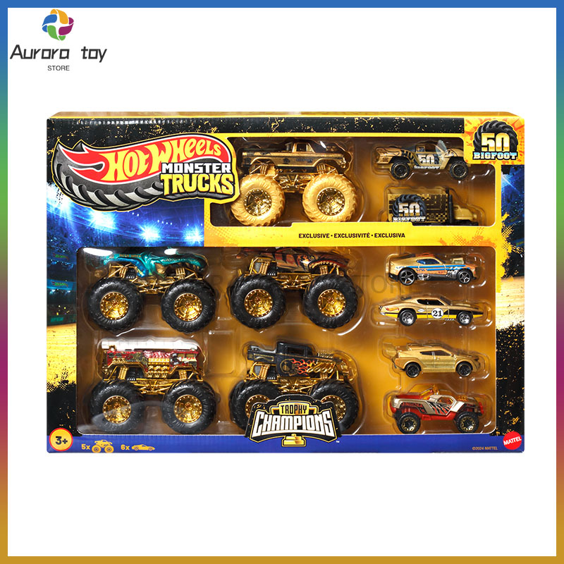 Mattel Collectible & Vintage Dolls - New Hot Wheels Monster Truck Destruction