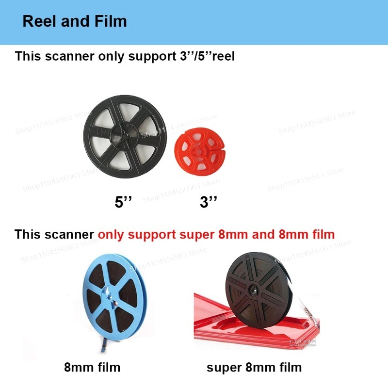 Winait Super 8/8mm Digital Rol - огляд і ціна Super 8 Film Reel