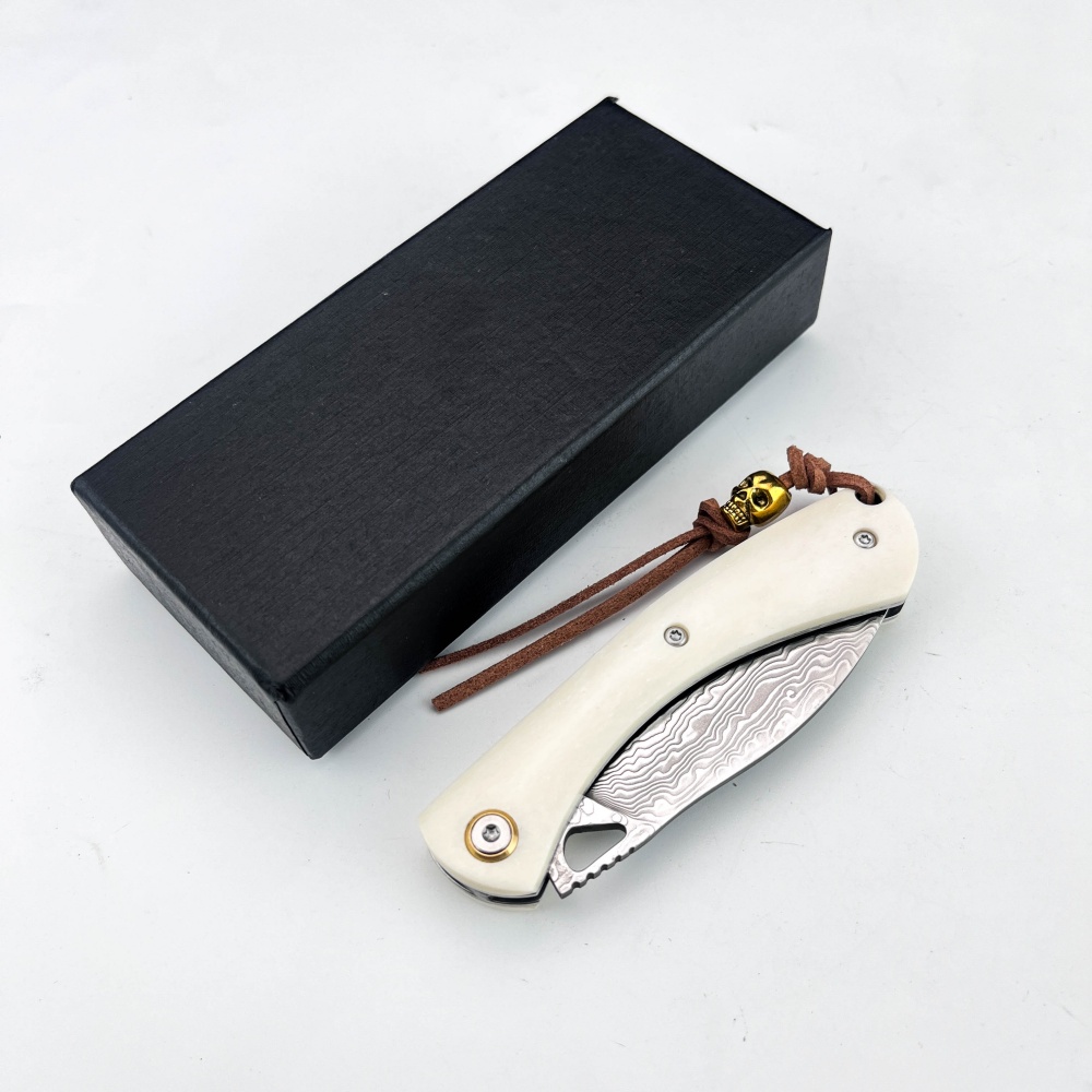 Vintage Damascu Steel Small Fo - огляд і ціна Vintage Collectible Knife