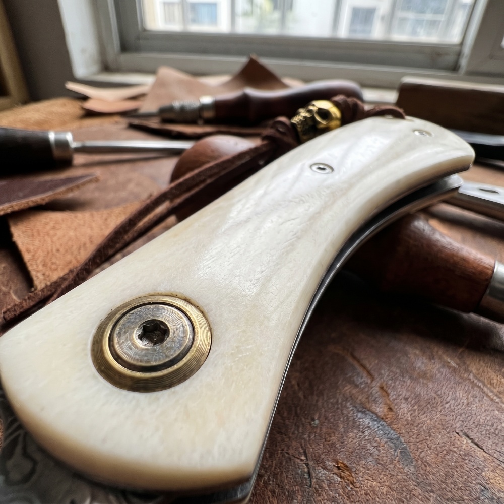 Vintage Damascu Steel Small Fo - огляд і ціна Vintage Collectible Knife