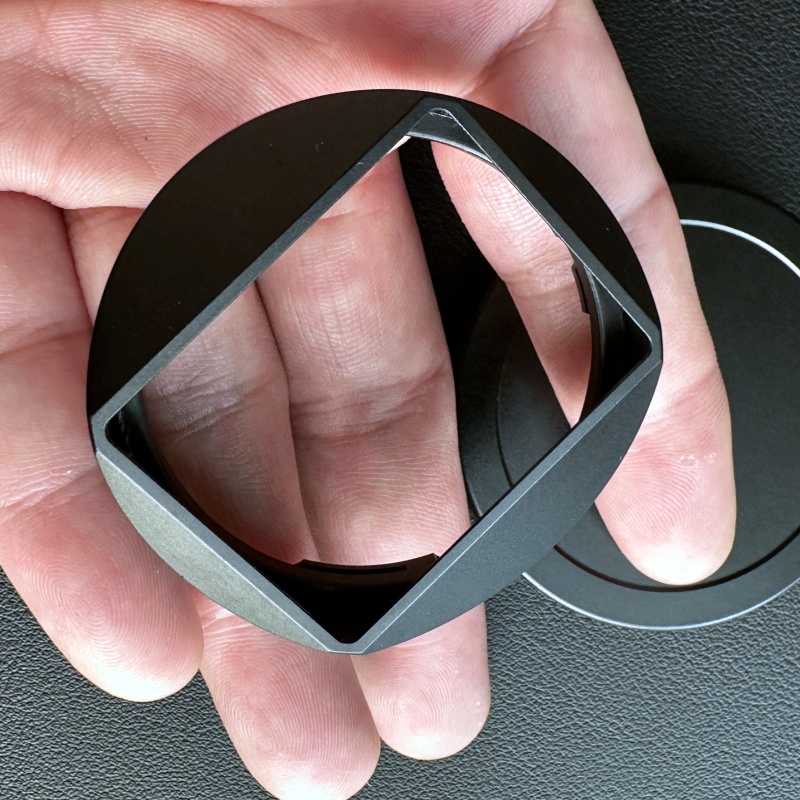Metal Bayonet Square Lens Hood - огляд і ціна Lens Cap Vintage