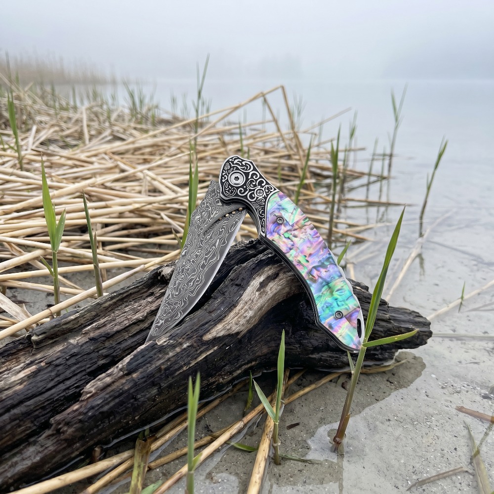 New Vintage Damascus Pattern B - огляд і ціна Vintage Collectible Knife