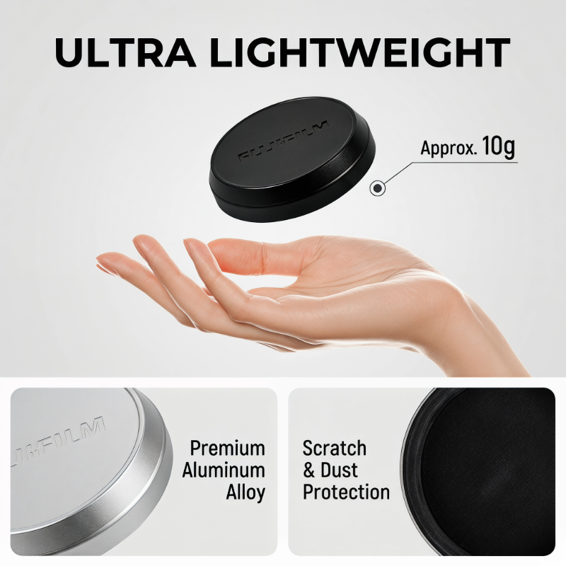 Black & Silver Camera Lens Cap - огляд і ціна Lens Cap Vintage