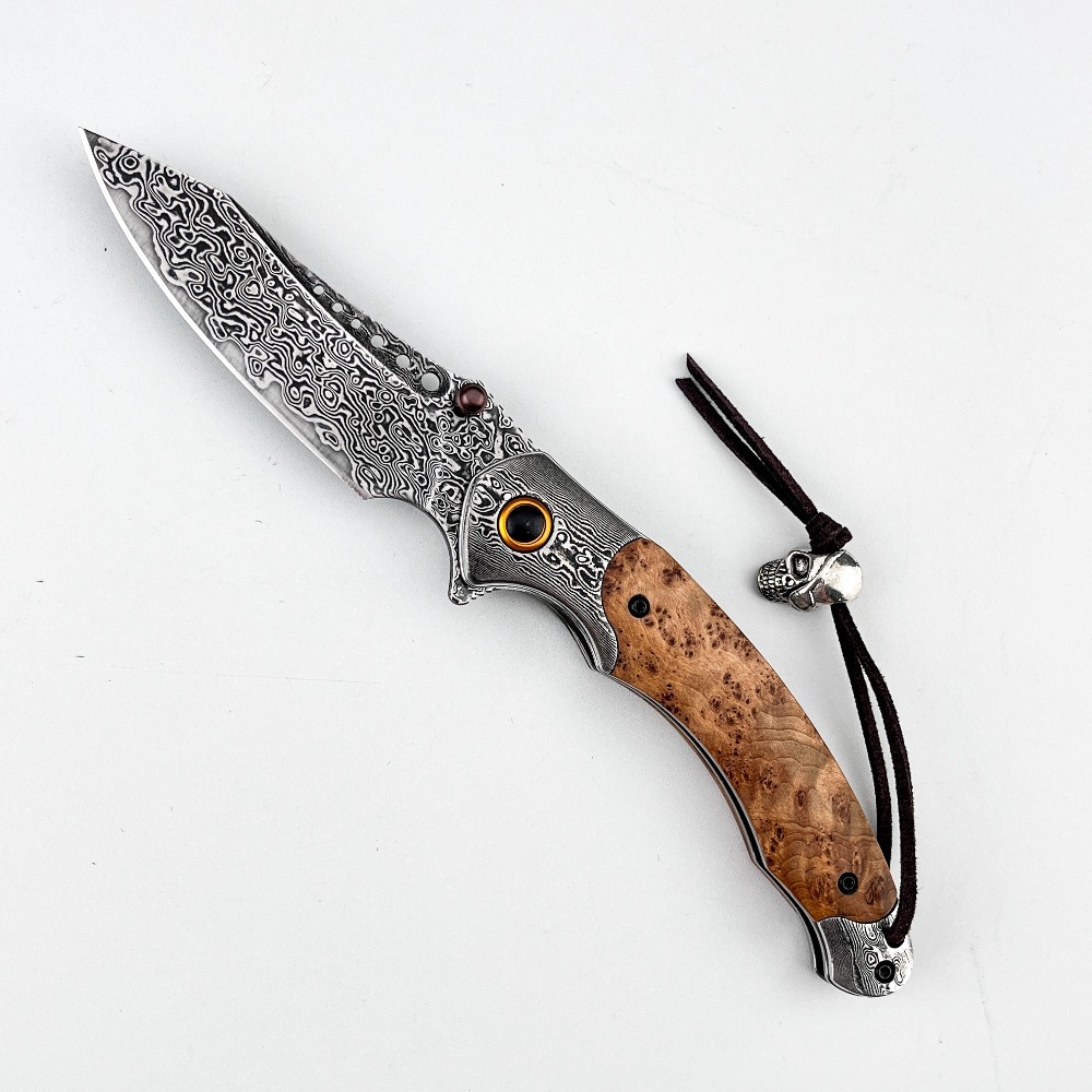 High Hardness Damascus Pattern - огляд і ціна Vintage Collectible Knife