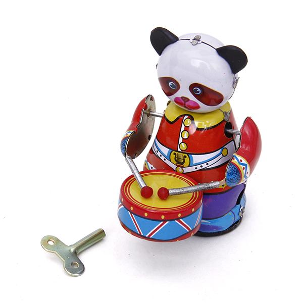 Wind Up Clockwork Panda Drumme - огляд і ціна Vintage And Collectible Toys