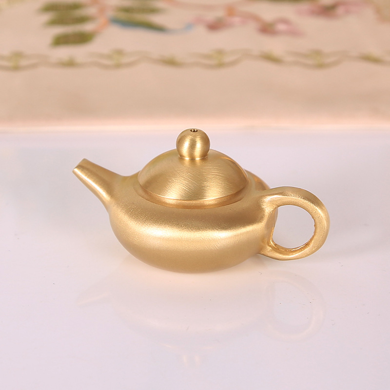 Brass Mini Teapot, Chinese Sty - огляд і ціна Vintage Collectible Furniture