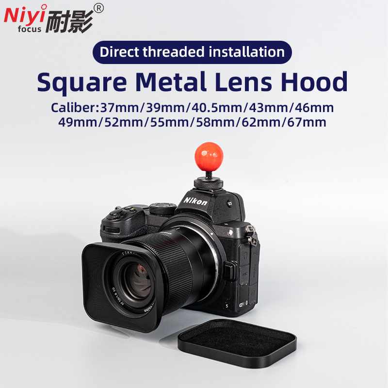Vintage Square Metal Lens Hood - огляд і ціна Lens Cap Vintage