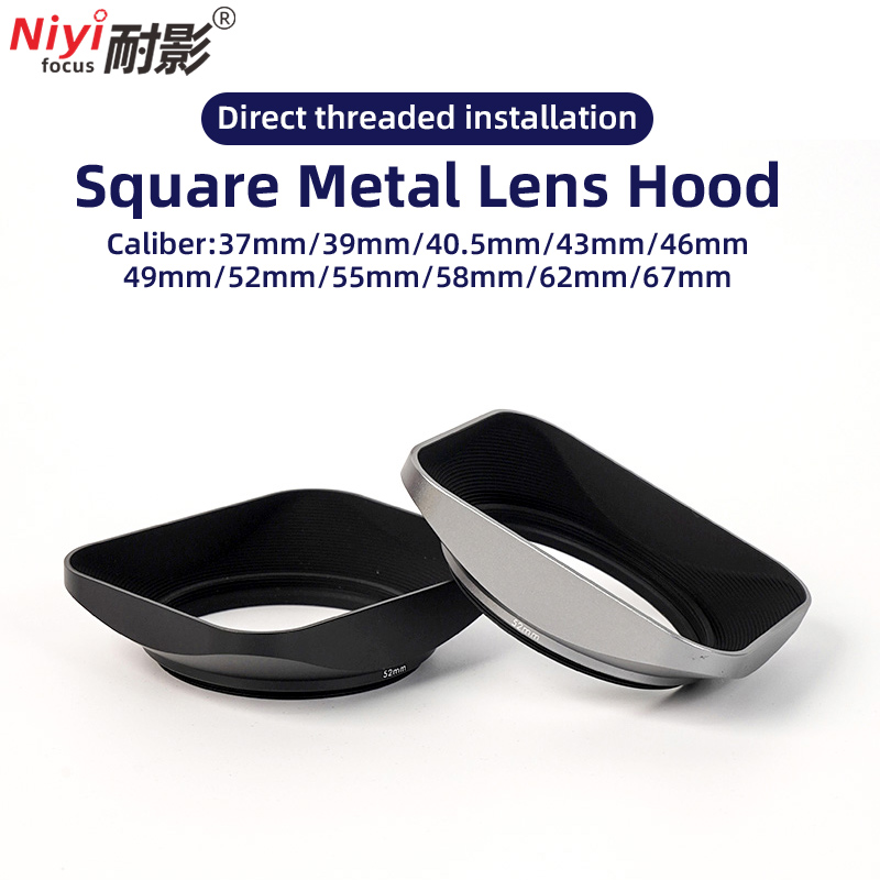 Vintage Square Metal Lens Hood - огляд і ціна Lens Cap Vintage