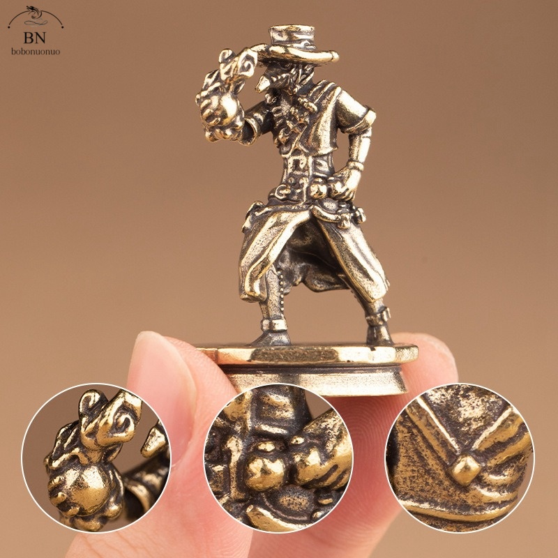 solid Brass Dance Cowboy Figur - огляд і ціна Vintage And Collectible Toys