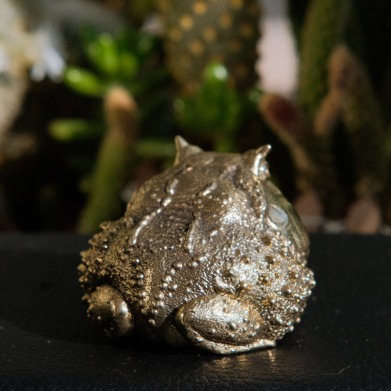 Vintage Brass Pacman Frog Orna - огляд і ціна Vintage Collectible Furniture