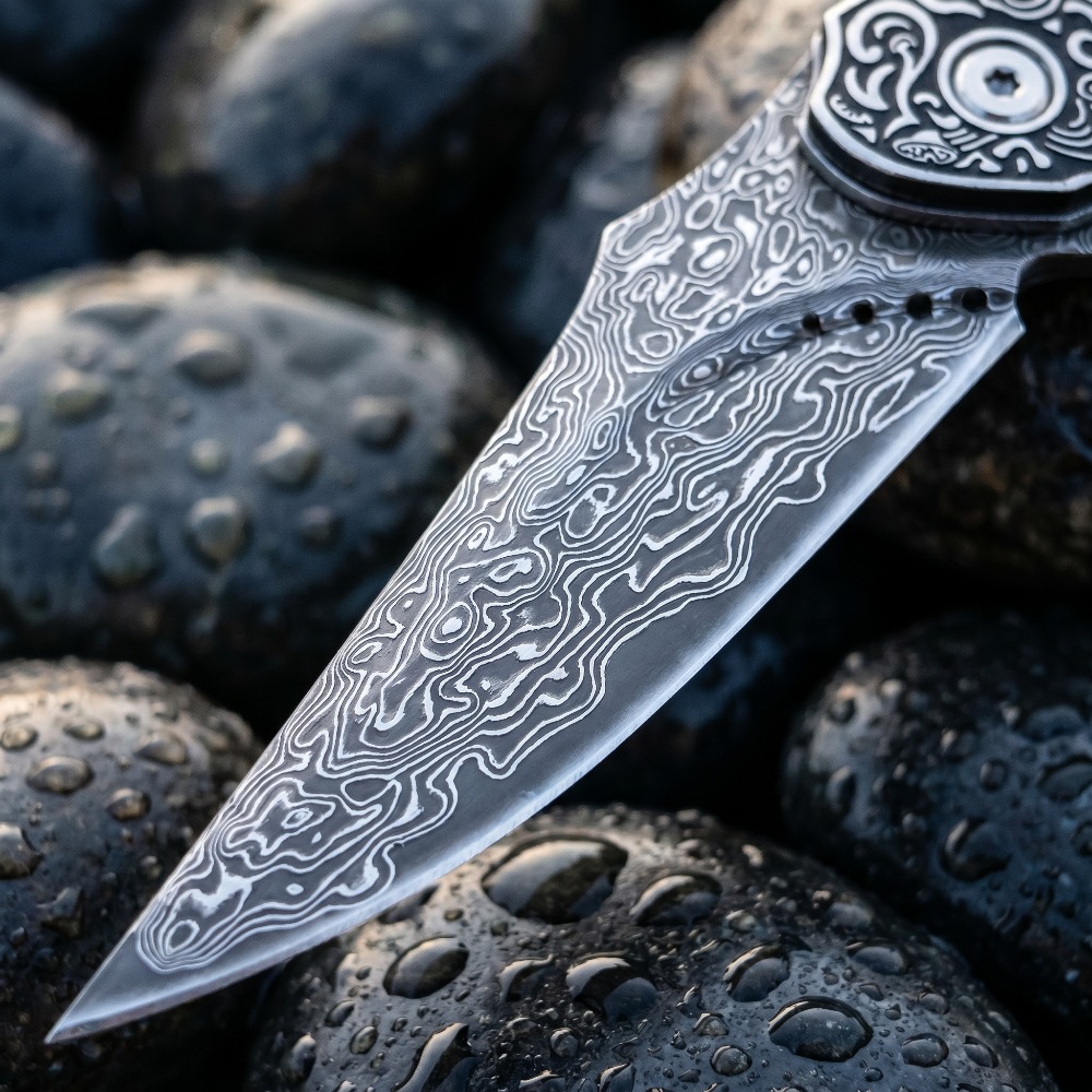 New Vintage Damascus Pattern B - огляд і ціна Vintage Collectible Knife