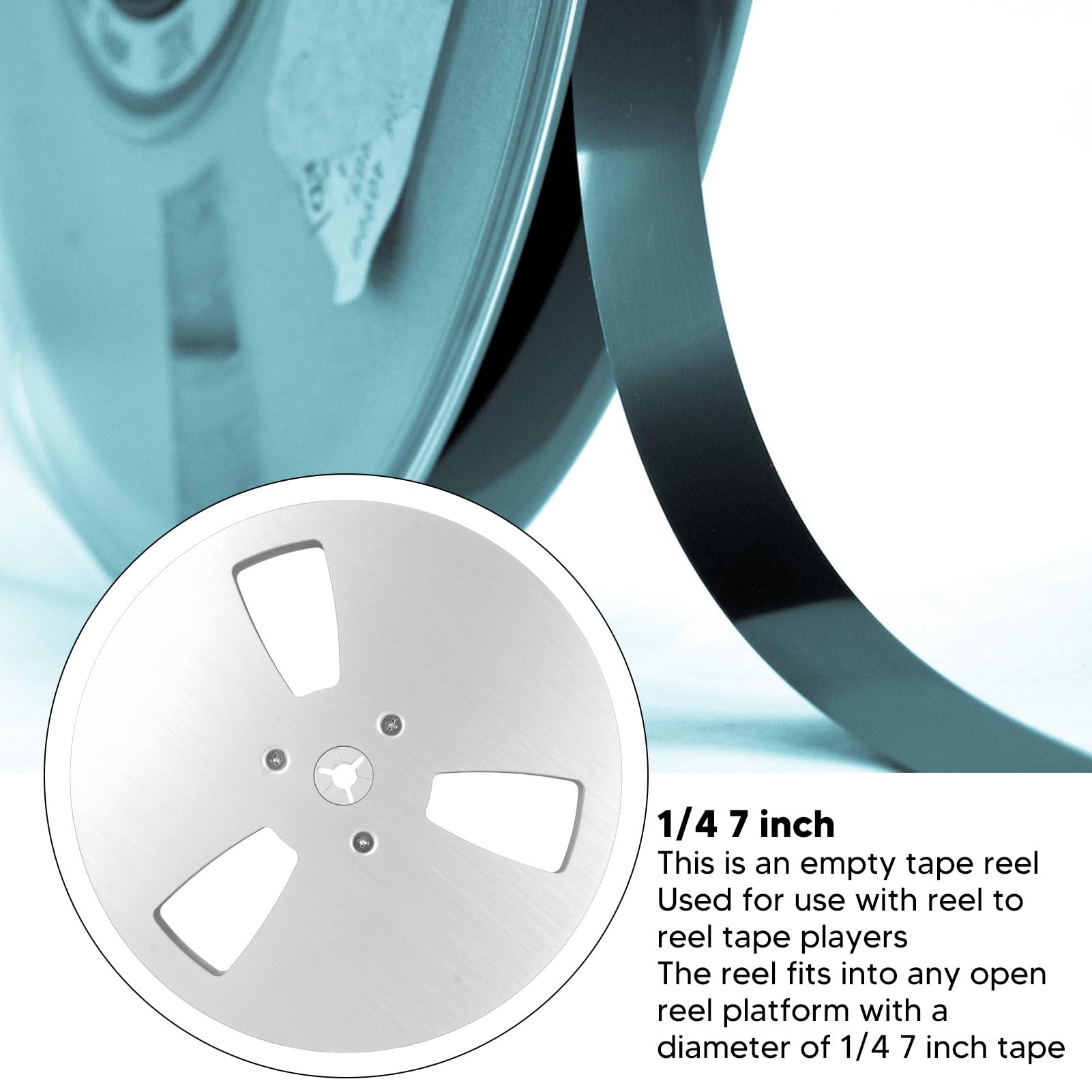1/4 7 Inch Takeup Reel, Alumin - огляд і ціна Super 8 Film Reel