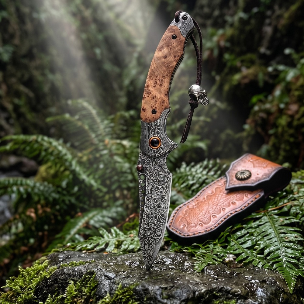 High Hardness Damascus Pattern - огляд і ціна Vintage Collectible Knife