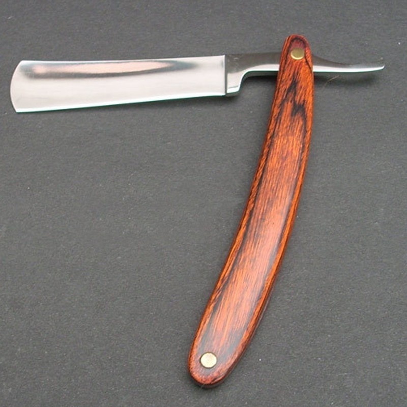 Vintage Wood Handle Straight E - огляд і ціна Vintage Collectible Knife