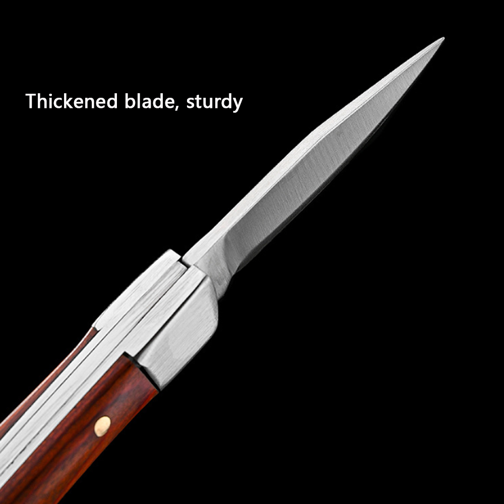 Vintage Curved Wood Handle Fol - огляд і ціна Vintage Collectible Knife