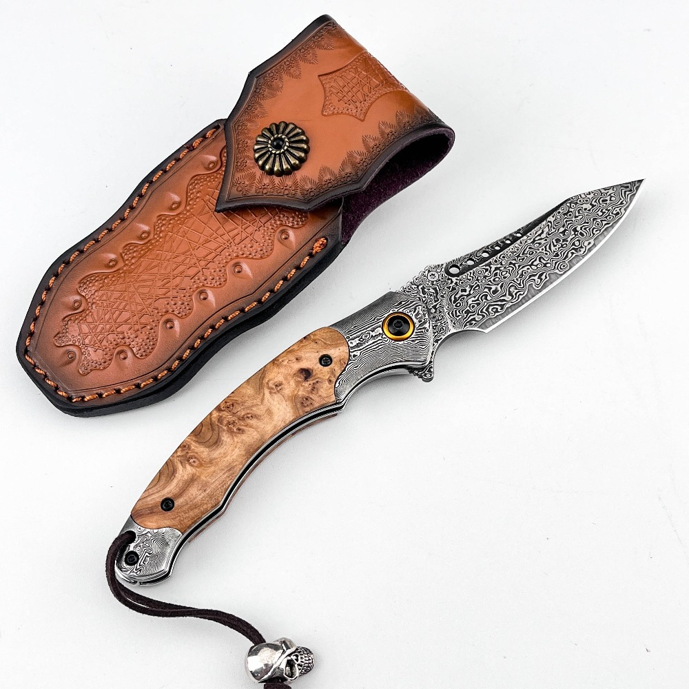 High Hardness Damascus Pattern - огляд і ціна Vintage Collectible Knife
